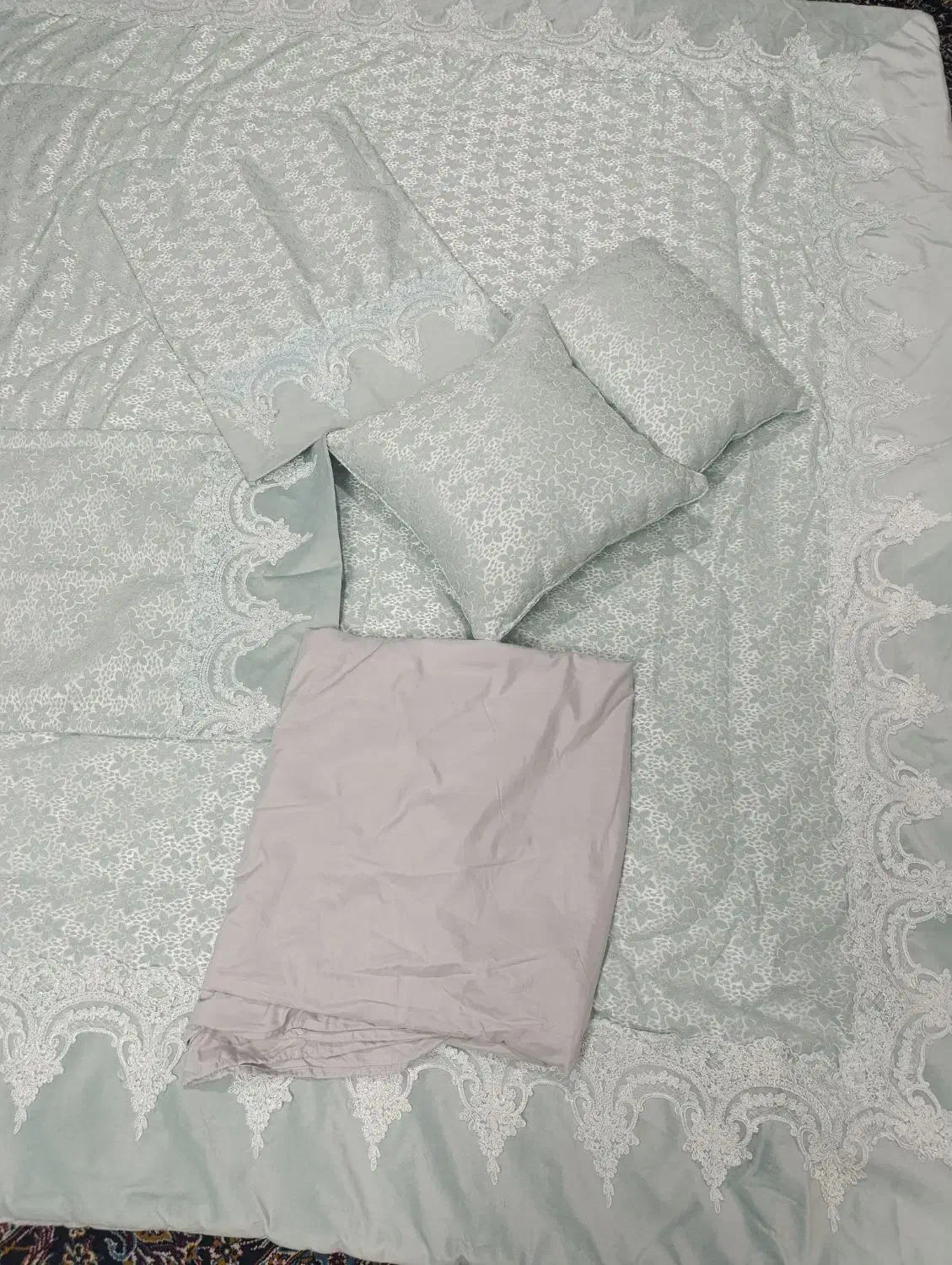 رو تختی عروس 8تکه ترک|سرویس روتختی|تهران, شادآباد|دیوار