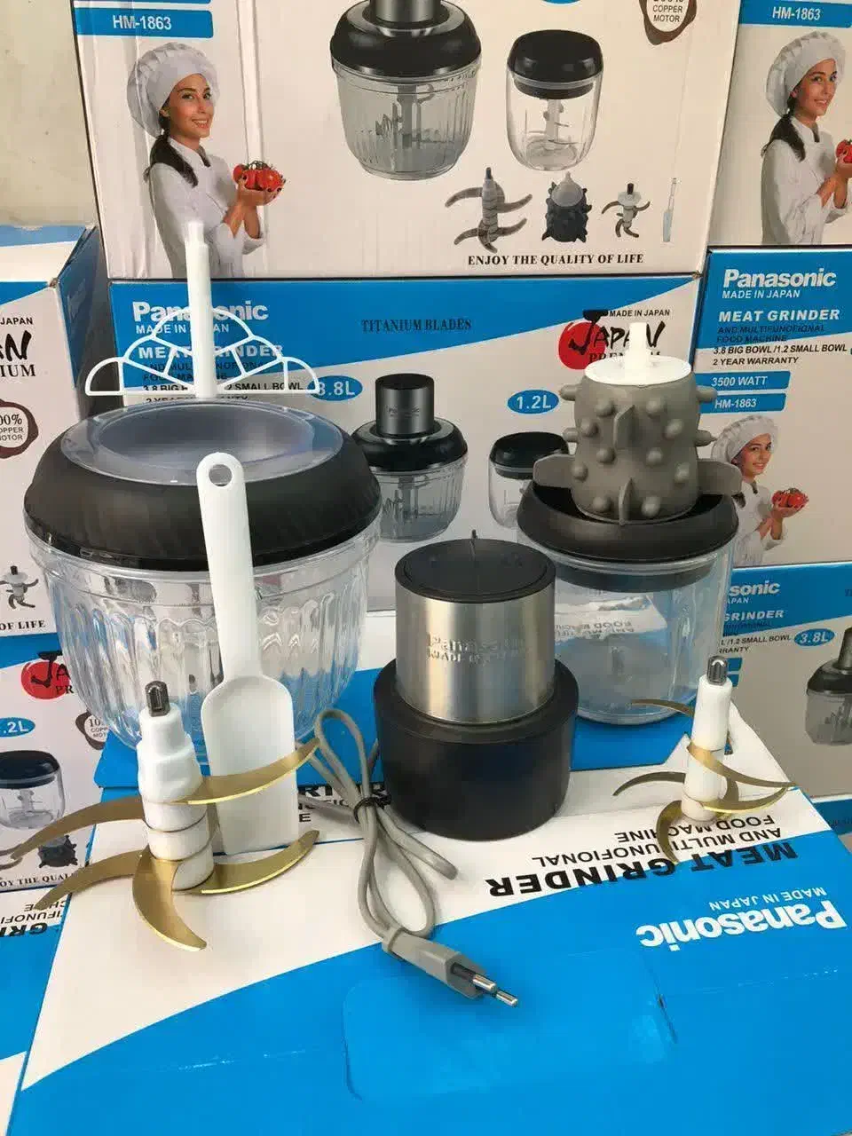خردکن غذاساز پاناسونیک دوکاره آسیاب خرد کن غذا ساز|خردکن، آسیاب، غذاساز|مشهد, گلشور|دیوار