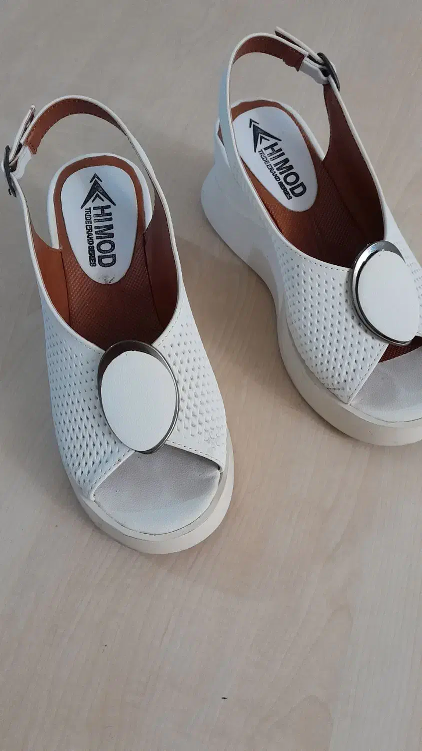 کفش سفید تابستانی سایز ۳۸|کیف، کفش، کمربند|تبریز, |دیوار