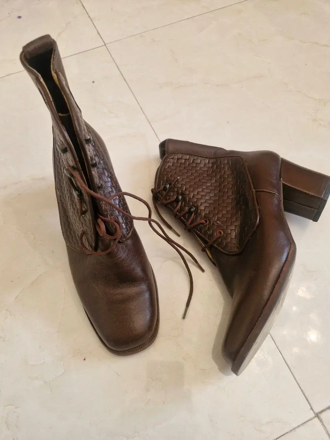 چکمه چرم اصل ترکیه|کیف، کفش، کمربند|اصفهان, فیض|دیوار