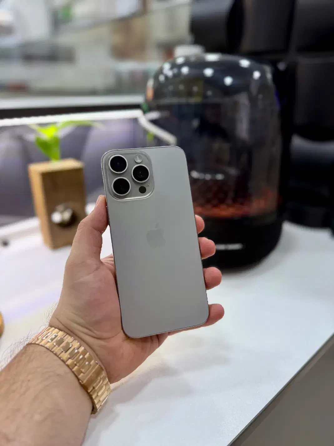 iphone 15 pro max 256zaa bh90%|موبایل|قزوین, |دیوار