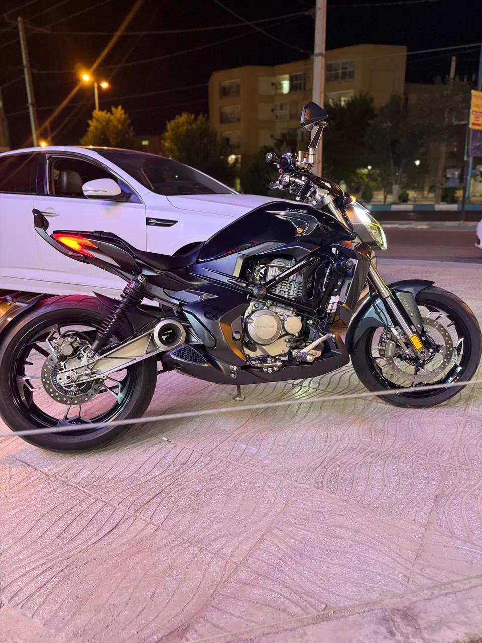 موتور زونتس وی 312 سی سی صفاییه|موتورسیکلت|یزد, |دیوار