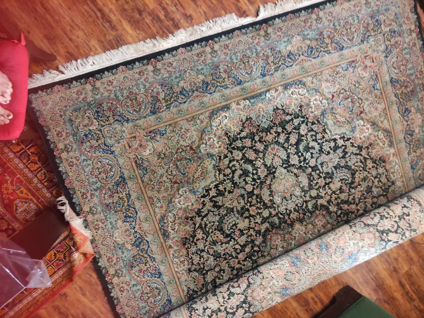 فرش ۹متری در حد نو|فرش|بجنورد, |دیوار