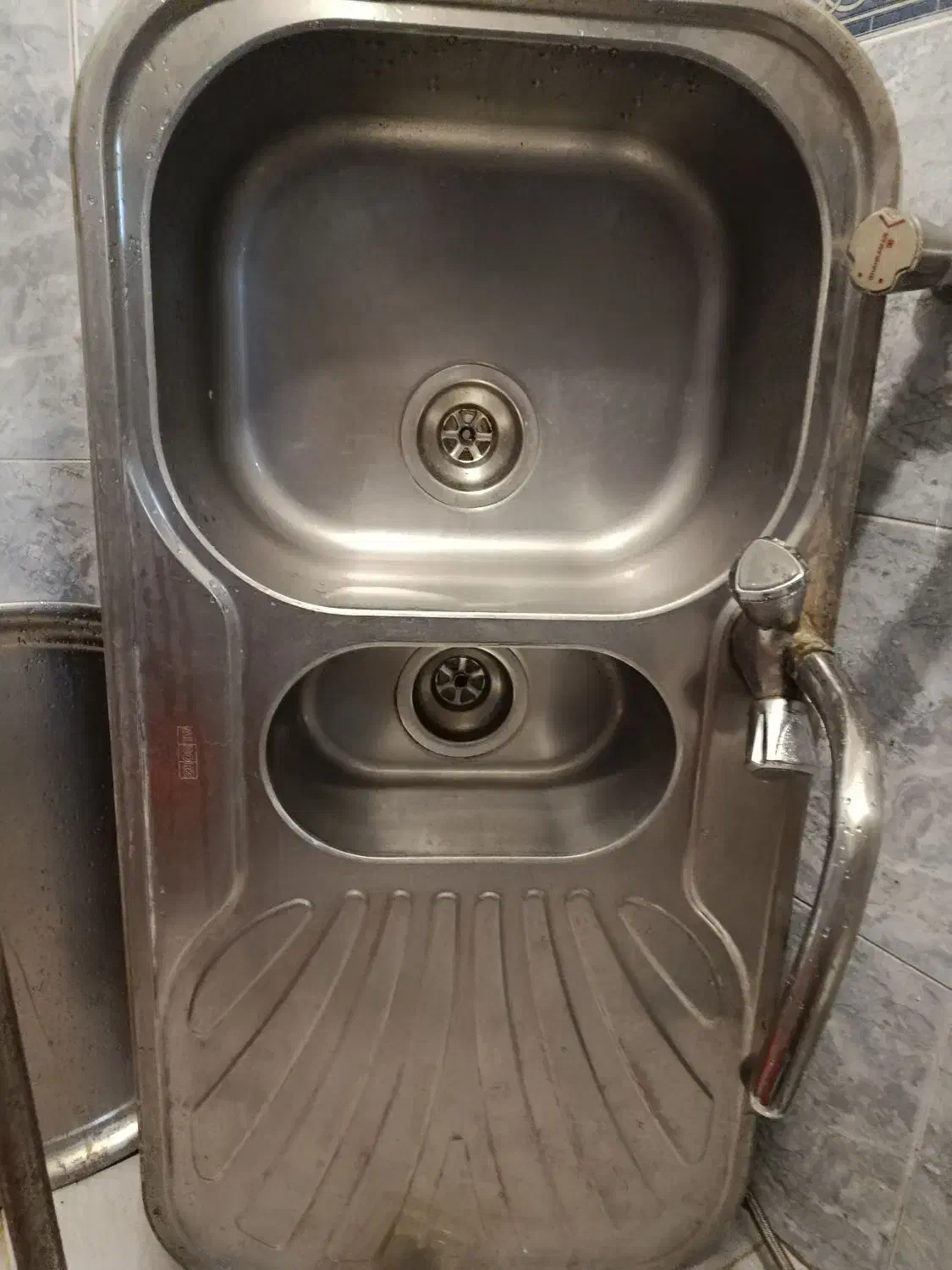 سینک ظرفشویی تو کار برند استیل البرز|مصالح و تجهیزات ساختمان|ری, دولتآباد|دیوار