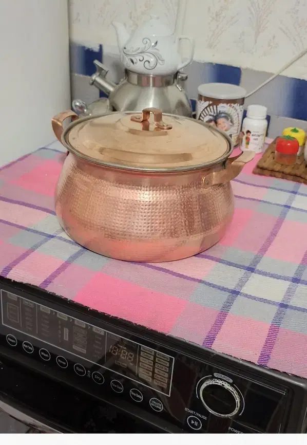 دیگ مسی|ظروف پختوپز|خرمدره, |دیوار