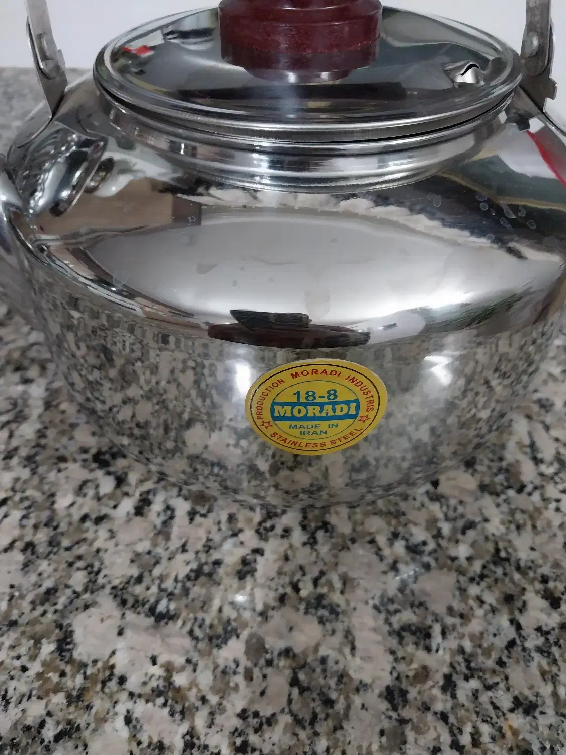 کتری استیل ۴لیتری|قوری، کتری، قهوهساز دستی|شاهرود, |دیوار