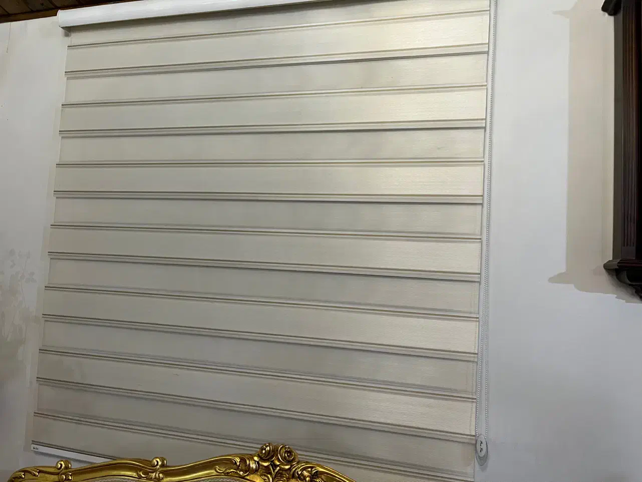 پرده زبرا اورجینال ترک در حد نو|پرده، رانر، رومیزی|تهران, شهرک امید|دیوار