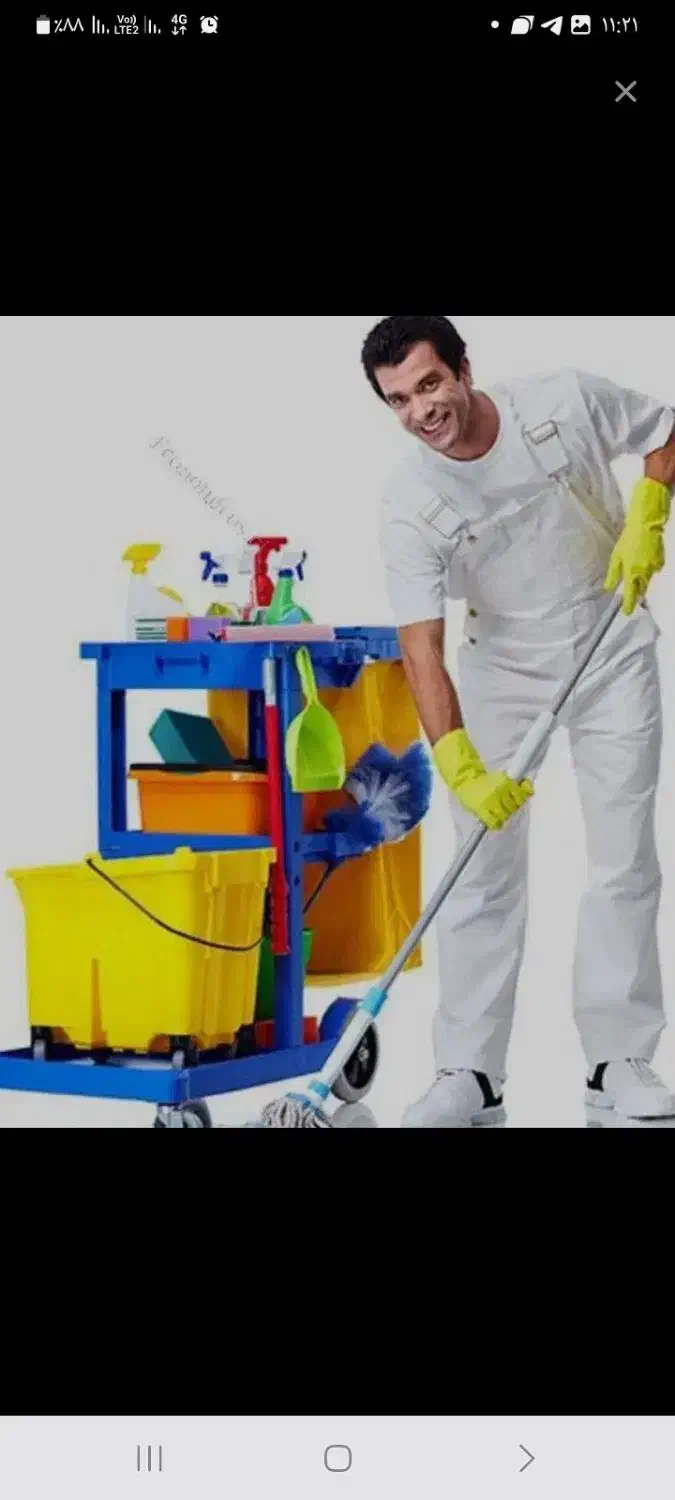 شرکت خدماتی تندیس پاکیزگی|خدمات نظافت|کرمان, |دیوار