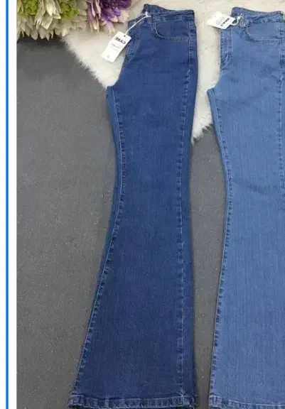 شلوار لی دمپای آبی|لباس|تاکستان, |دیوار