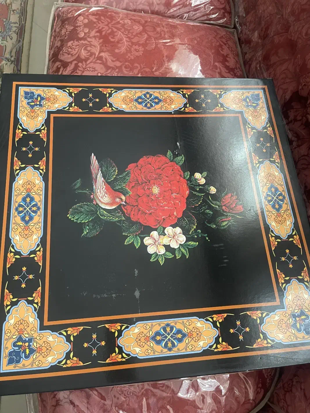 تابلوی قرانی|تابلو فرش|مشهد, شهید فرامرز عباسی|دیوار