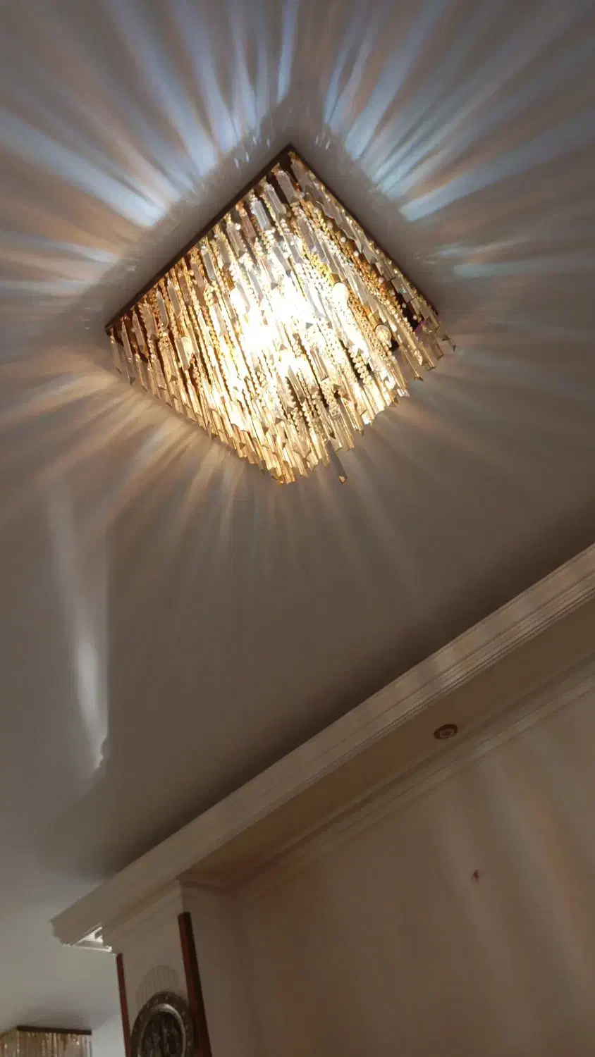 لوستر سقفی سالم|لوستر و چراغ آویز|تهران, سازمان برنامه جنوبی|دیوار