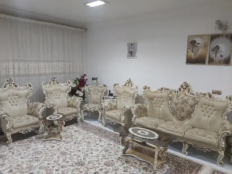 مبل سلطنتی ۹ نفره|مبلمان خانگی و میز عسلی|گناباد, |دیوار