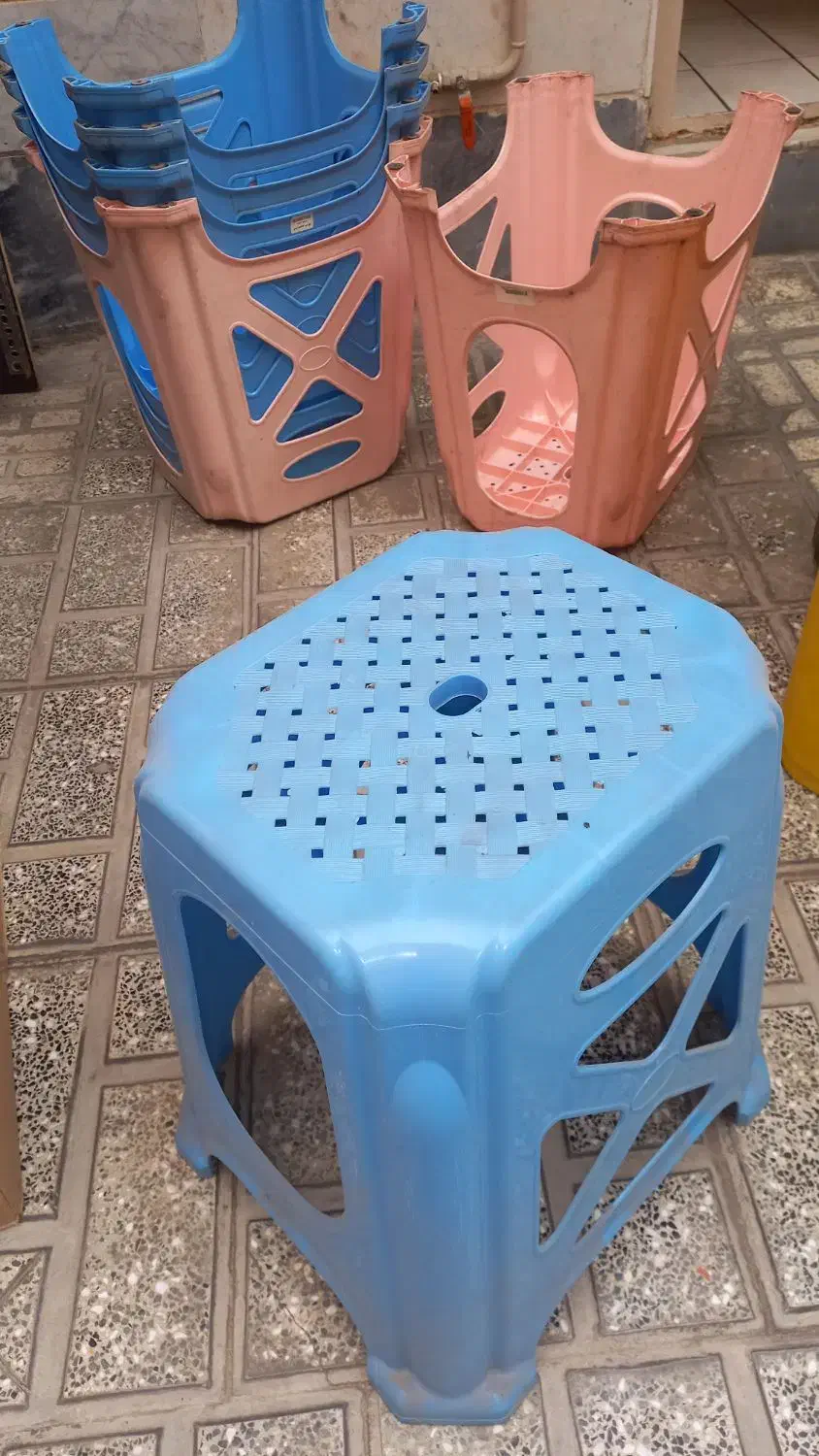 سطل ۱۲۰ لیتری چرخدار سبلان +چهارپایه پلاستیکی|لوازم نظافت|محمدشهر, محمدشهر|دیوار