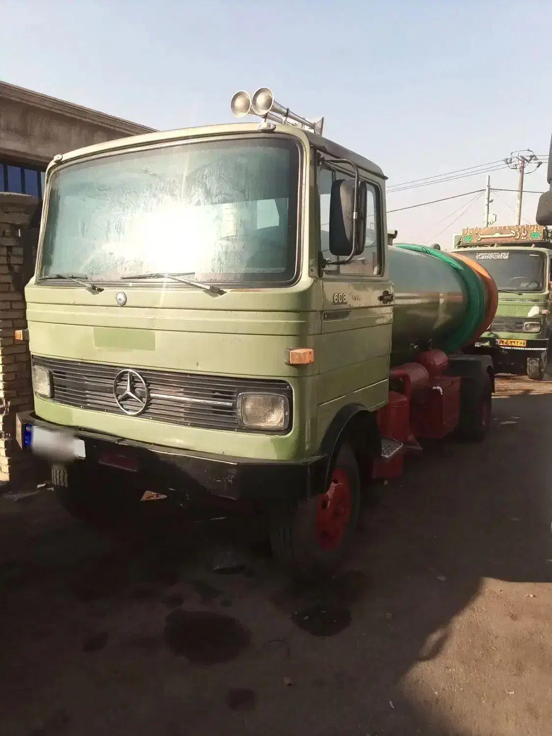 خاور 608 تانکر فاضلاب 69|خودرو سنگین|مشهد, رباط طرق|دیوار