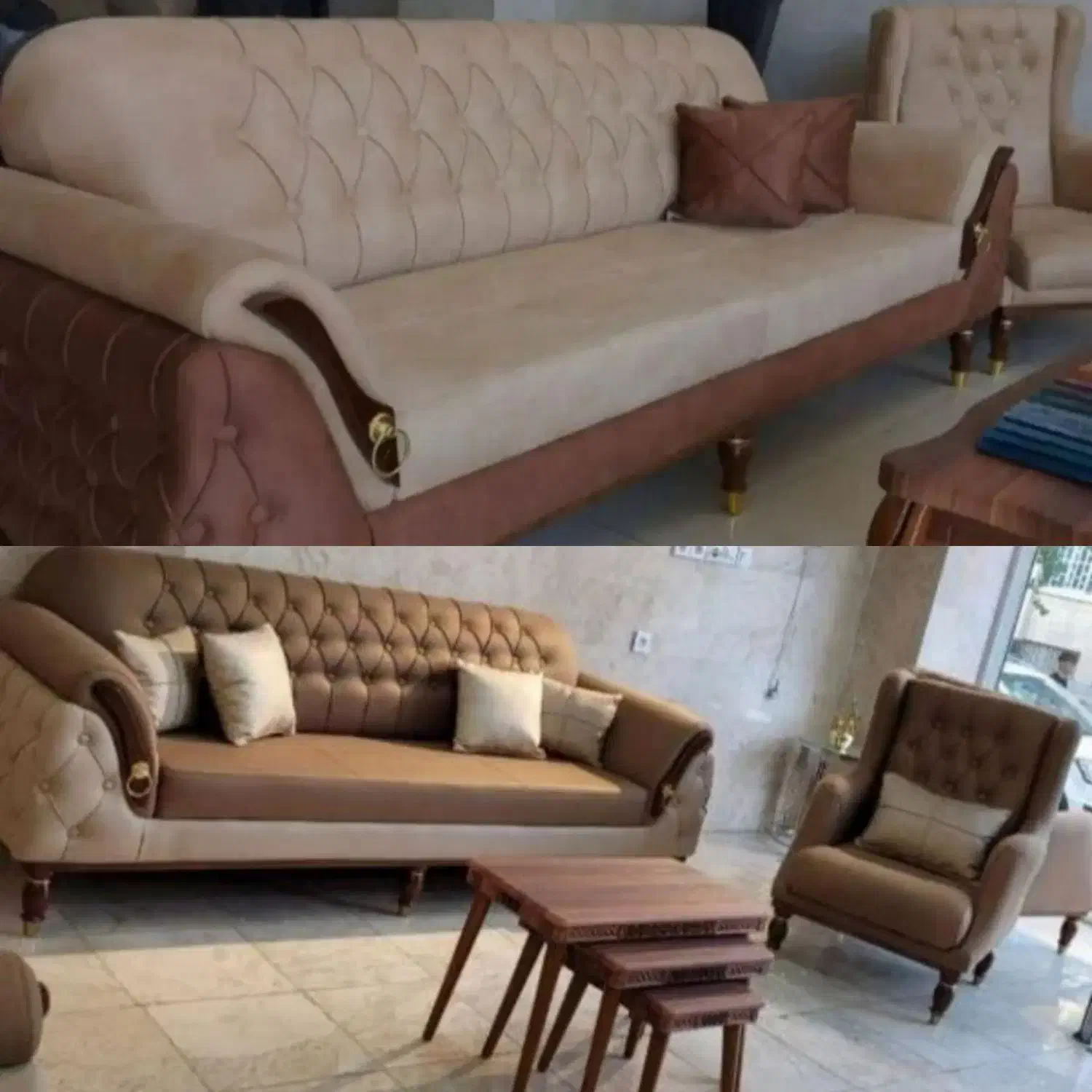 تولیدی مبل راحتی مدل یو با اقساط ویژه کد91|مبلمان خانگی و میز عسلی|تبریز, |دیوار