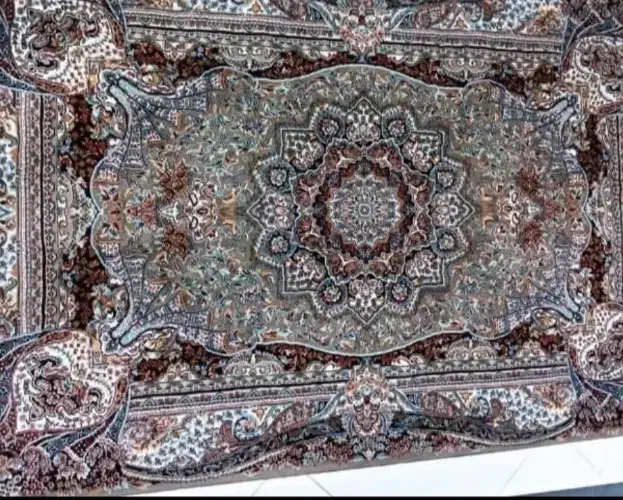 فرش یک در یکو نیم 700شانه تمام نخ|فرش|اسلامشهر, شهرک قائمیه|دیوار