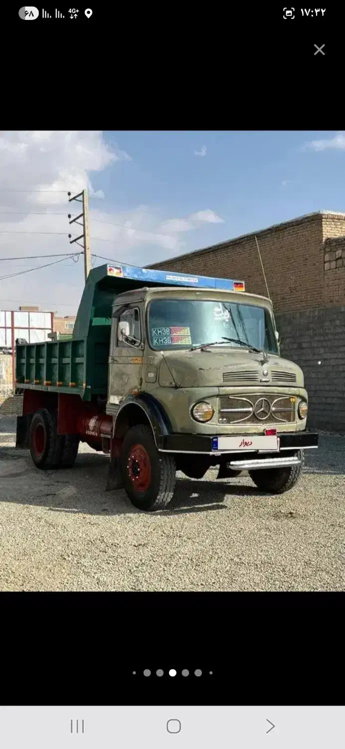 بنز ۹۱۱ کمپرسی مدل ۵۹استثناعی|خودرو سنگین|تبریز, |دیوار