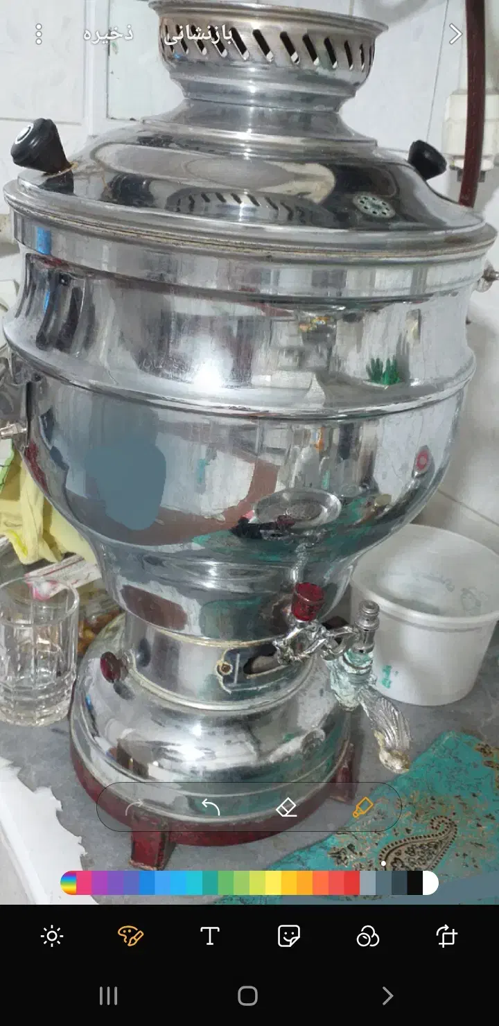 باسلام سماور گازی|سماور، چای‌ساز، قهوه‌ساز|محمدشهر, همایون ویلا|دیوار