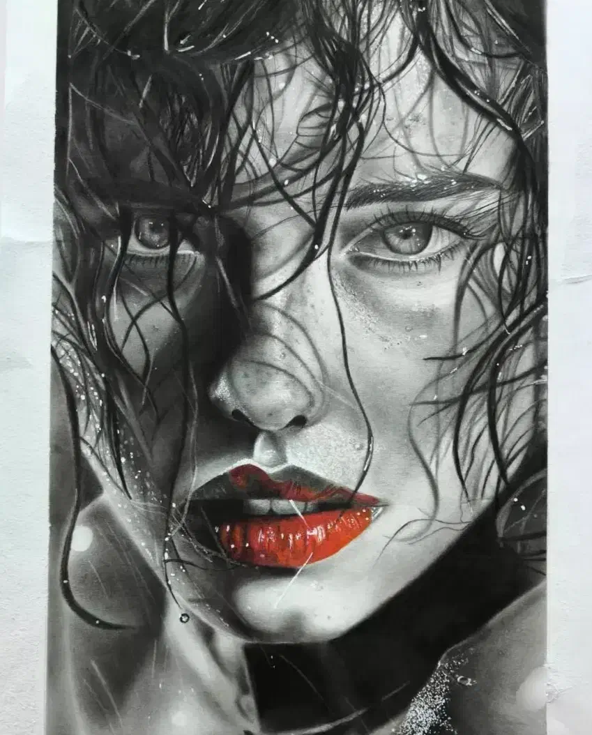 طراحی سیاه قلم چهره و حیوانات(مشهد/گلبهار)|تابلو، نقاشی، عکس|گلبهار, شهر جدید گلبهار|دیوار