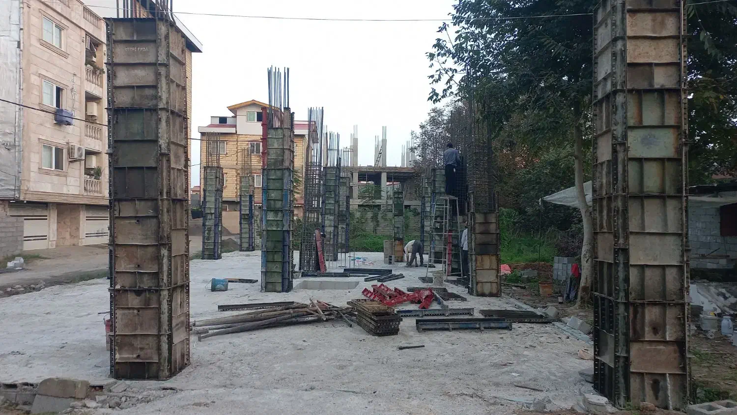 اجاره جک و قالب فلزی و... در همه ابعاد|مصالح و تجهیزات ساختمان|پره‌سر, |دیوار