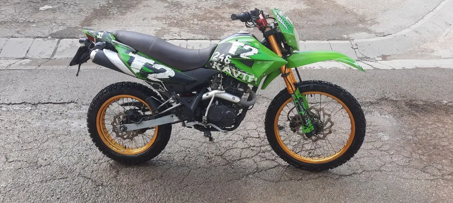 تریل 250سی سی|موتورسیکلت|تیکمه داش, |دیوار