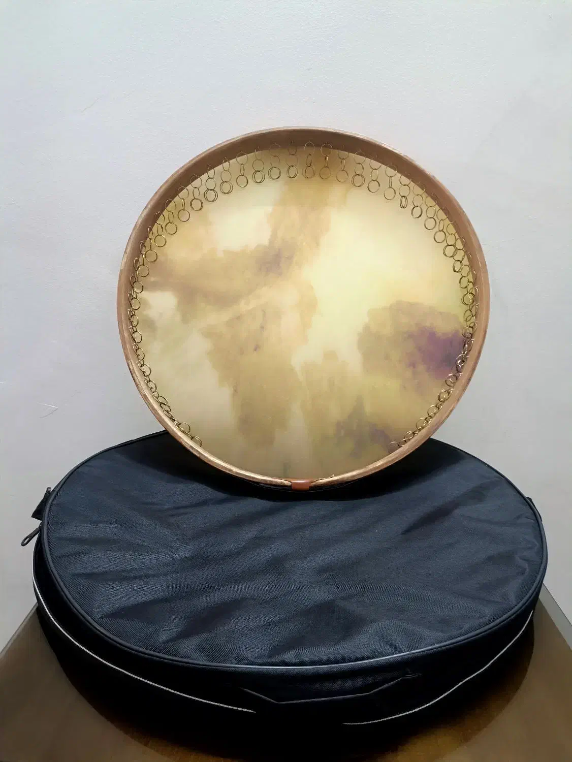 دو عدد دف کاملاً نو و آکبند با مشخصات حرفه‌ای|سازهای سنتی|گرگان, |دیوار