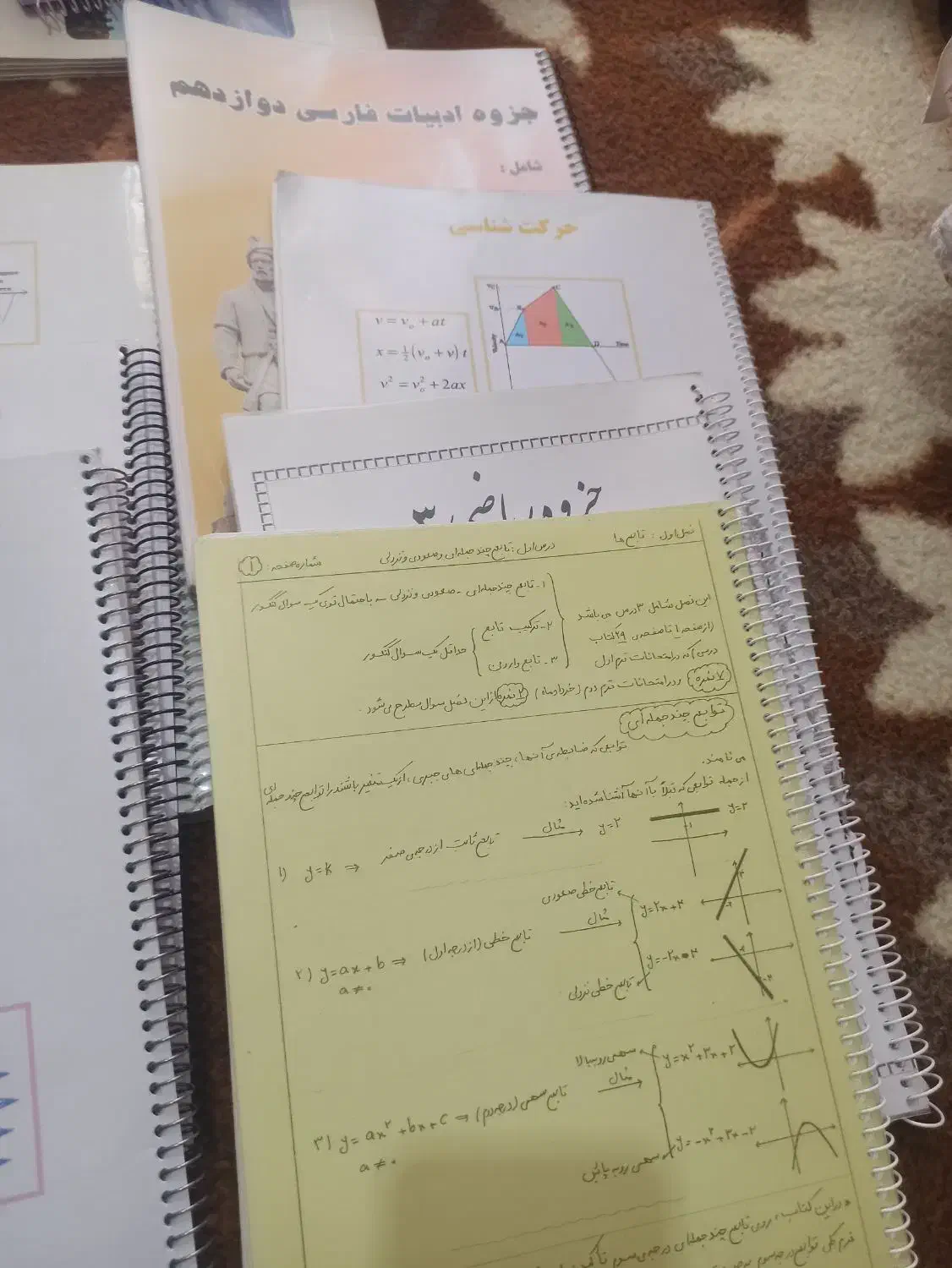 جزوات کنکور جزوه فیزیک و ریاضی|کتاب و مجله آموزشی|شیراز, رحمت‌آباد|دیوار