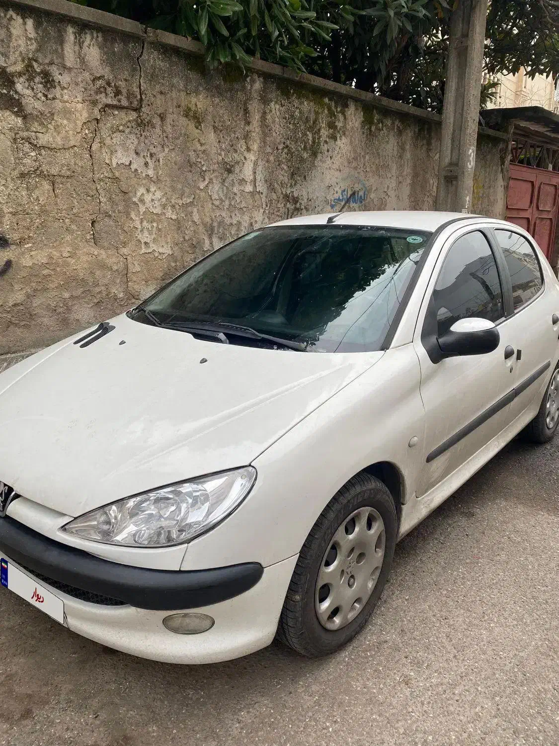 ۲۰۶مدل ۸۹|خودرو سواری و وانت|رشت, چله خانه|دیوار