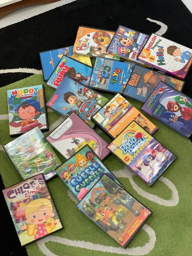 سی دی های کارتونی زبان اصلی( انگلیسی) کودکان|فیلم و موسیقی|مشهد, آزادشهر|دیوار