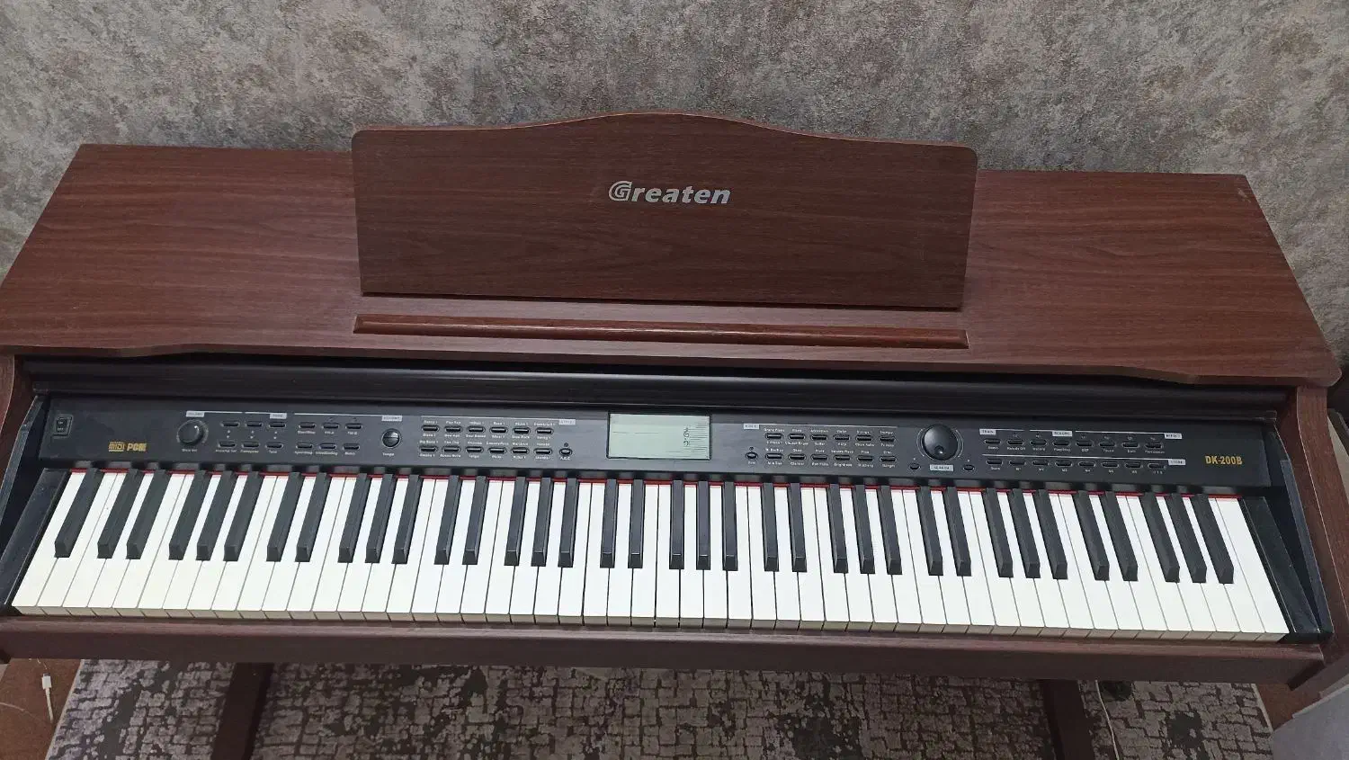 پیانو greeten دیجیتال طرح اگوستیک|پیانو، کیبورد، آکاردئون|خمینی‌شهر, |دیوار