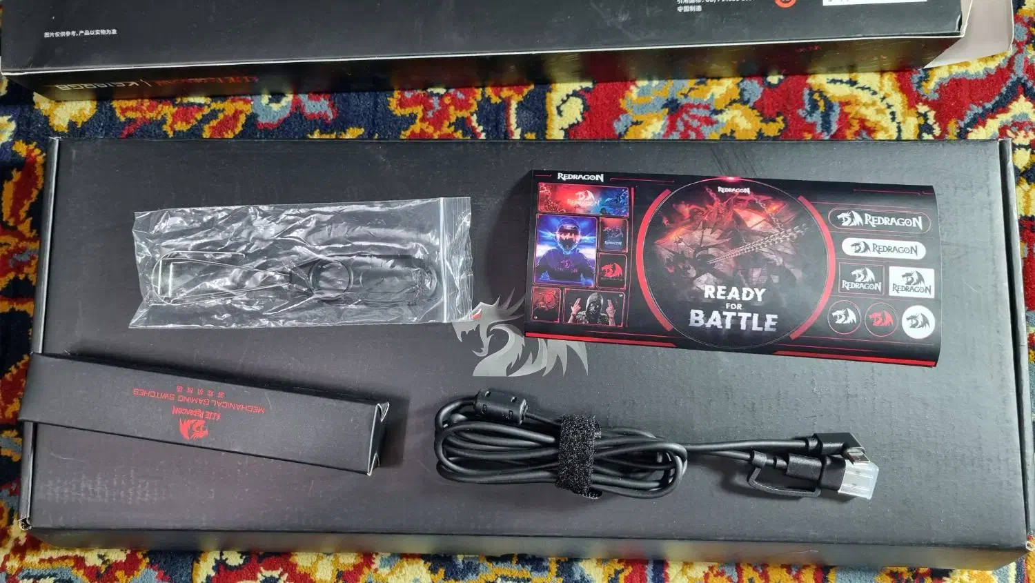 کیبورد مخصوص بازی ردراگون مدل K618-RGB سوییچ آبی|قطعات و لوازم جانبی رایانه|تهران, حکمت|دیوار