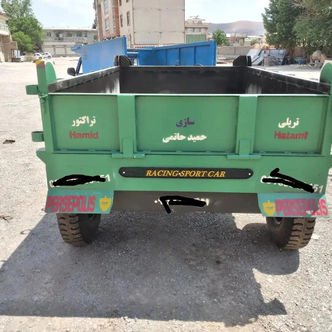 تریلی تراکتور حمید حاتمی|خدمات پیشه و مهارت|خرم‌آباد, |دیوار