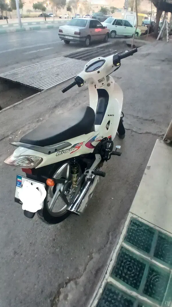 موتور،بی کلاچ کویر125رادیسون سفید|موتورسیکلت|کرمان, |دیوار