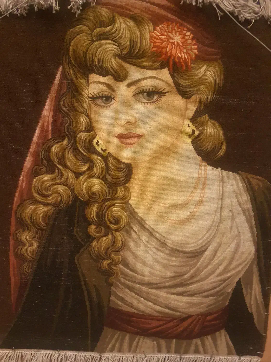 تابلو فرش دستباف تبریز پر از ابریشم|تابلو فرش|تهران, شهرآرا|دیوار