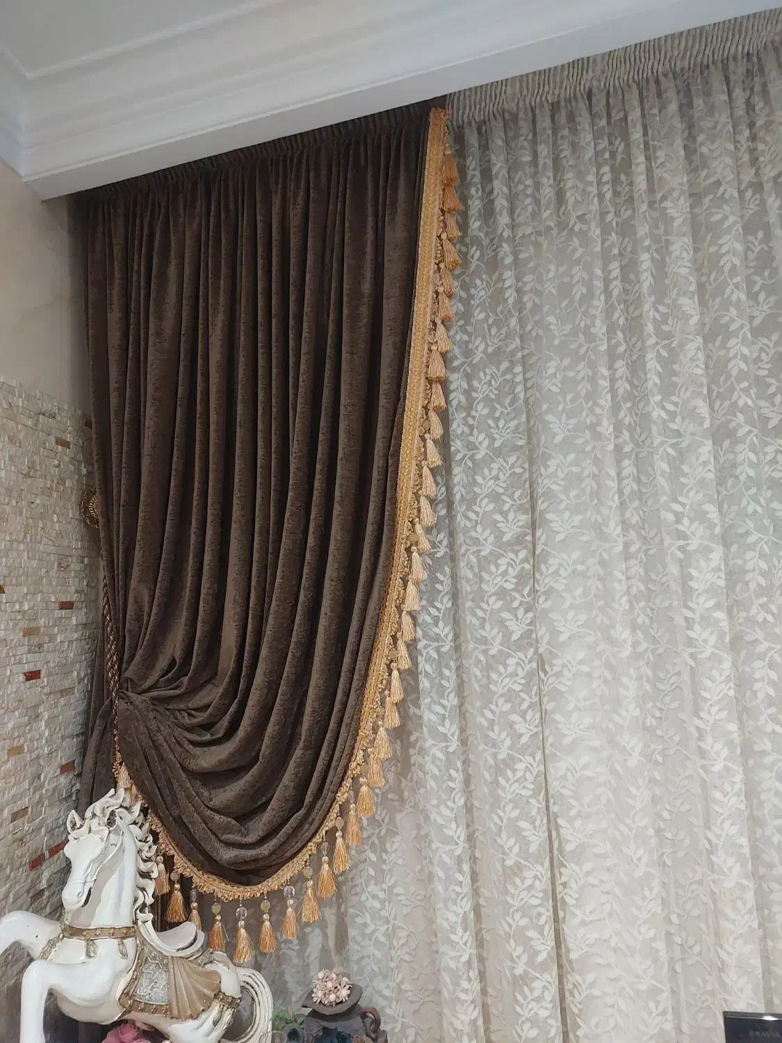 پرده‌|پرده، رانر، رومیزی|تهران, صفا|دیوار