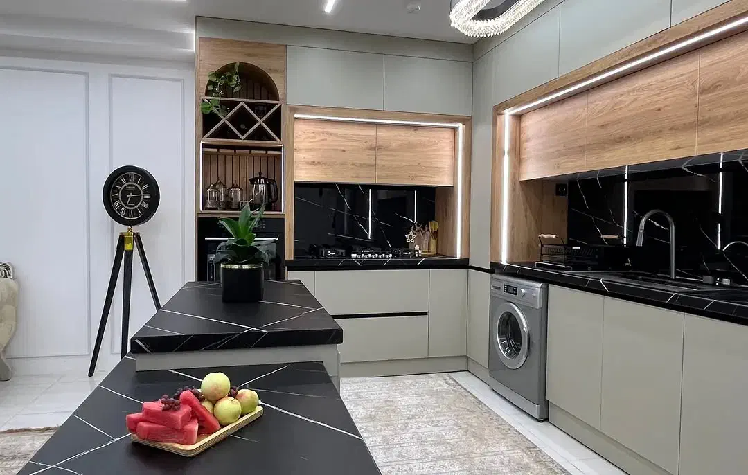 اقساط کاغذ دیواری کناف نقاشی کابینت لاین نوری|خدمات پیشه و مهارت|کرمانشاه, |دیوار