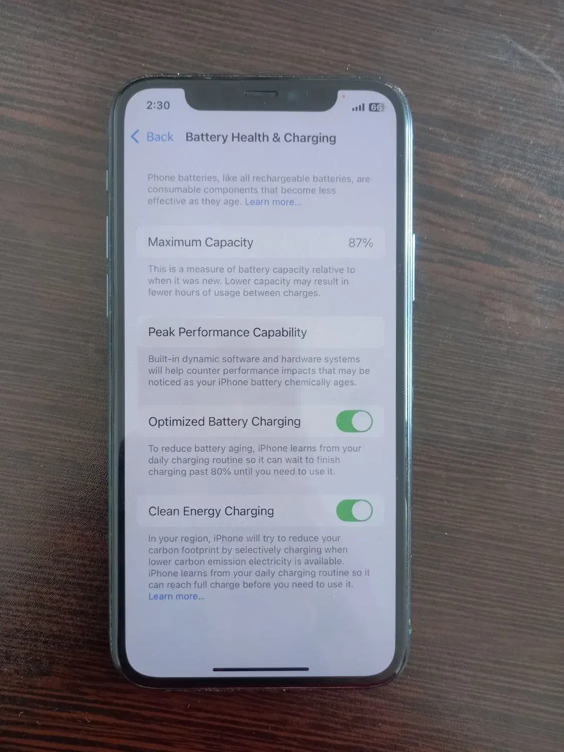 ایفون ۱۱ پرو باتری فابریک|موبایل|خلخال, |دیوار