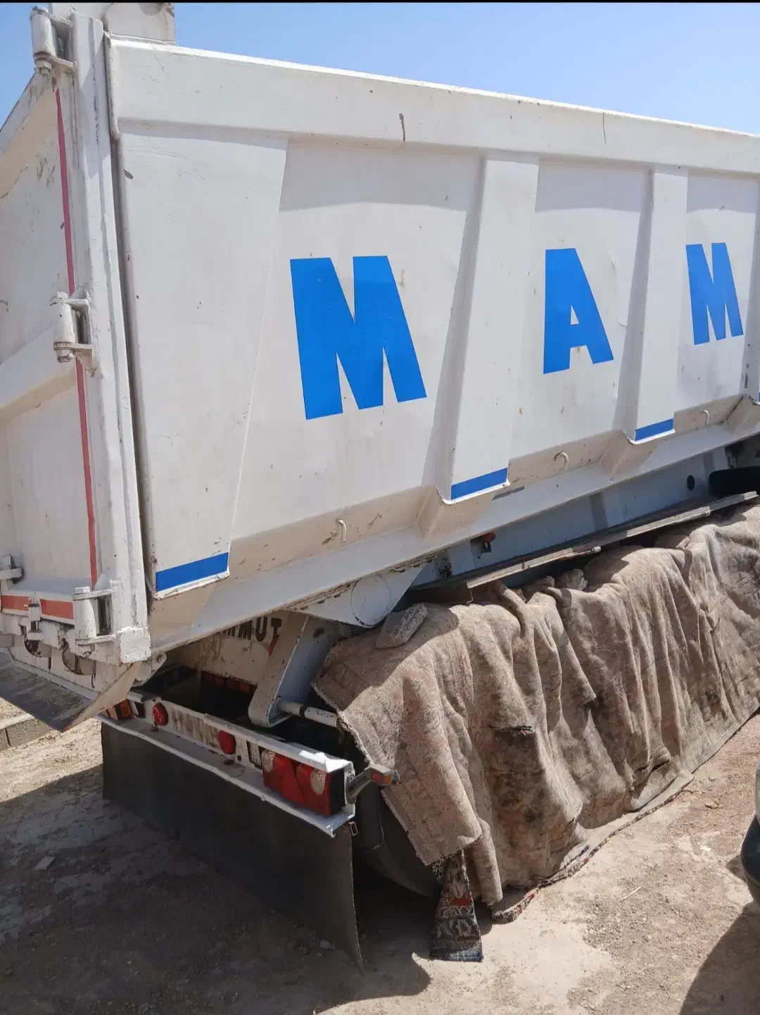 کمپرسی سه محور ماموت شرکتی|خودرو سنگین|مشهد, تبادکان|دیوار