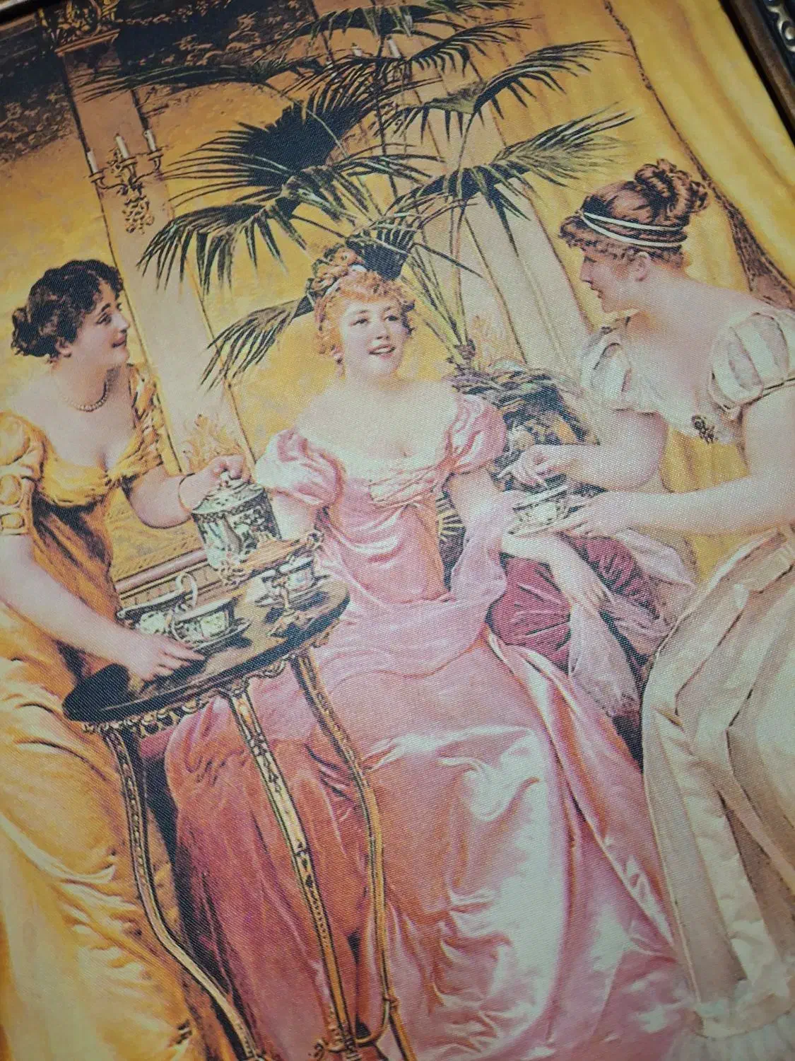 تابلو شام اخر|تابلو، نقاشی، عکس|ری, دیلمان|دیوار