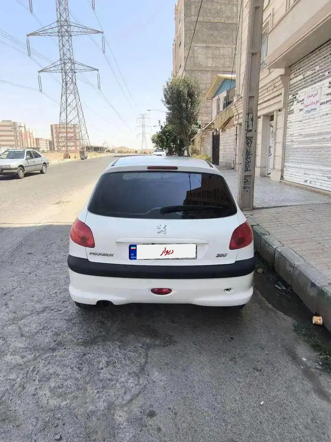 ۲۰۶ تیپ ۲ مدل ۹۷|خودرو سواری و وانت|آبیک, |دیوار