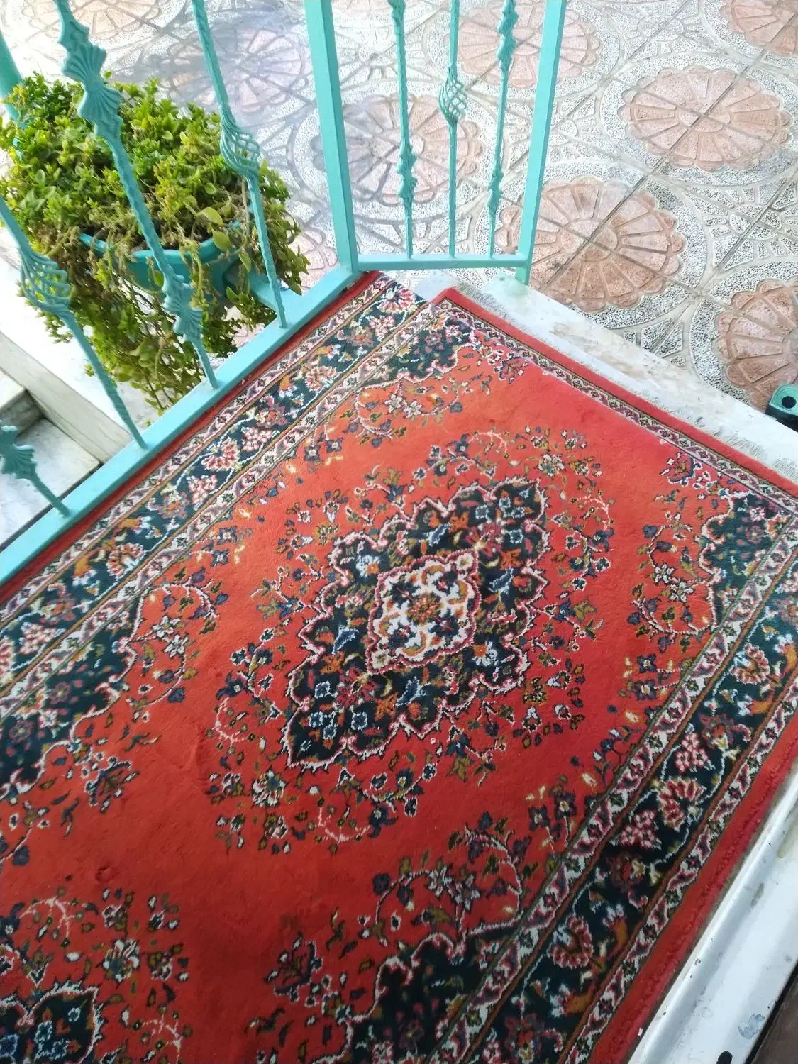 فرش قرمز|فرش|رباط‌کریم, انجم آباد|دیوار