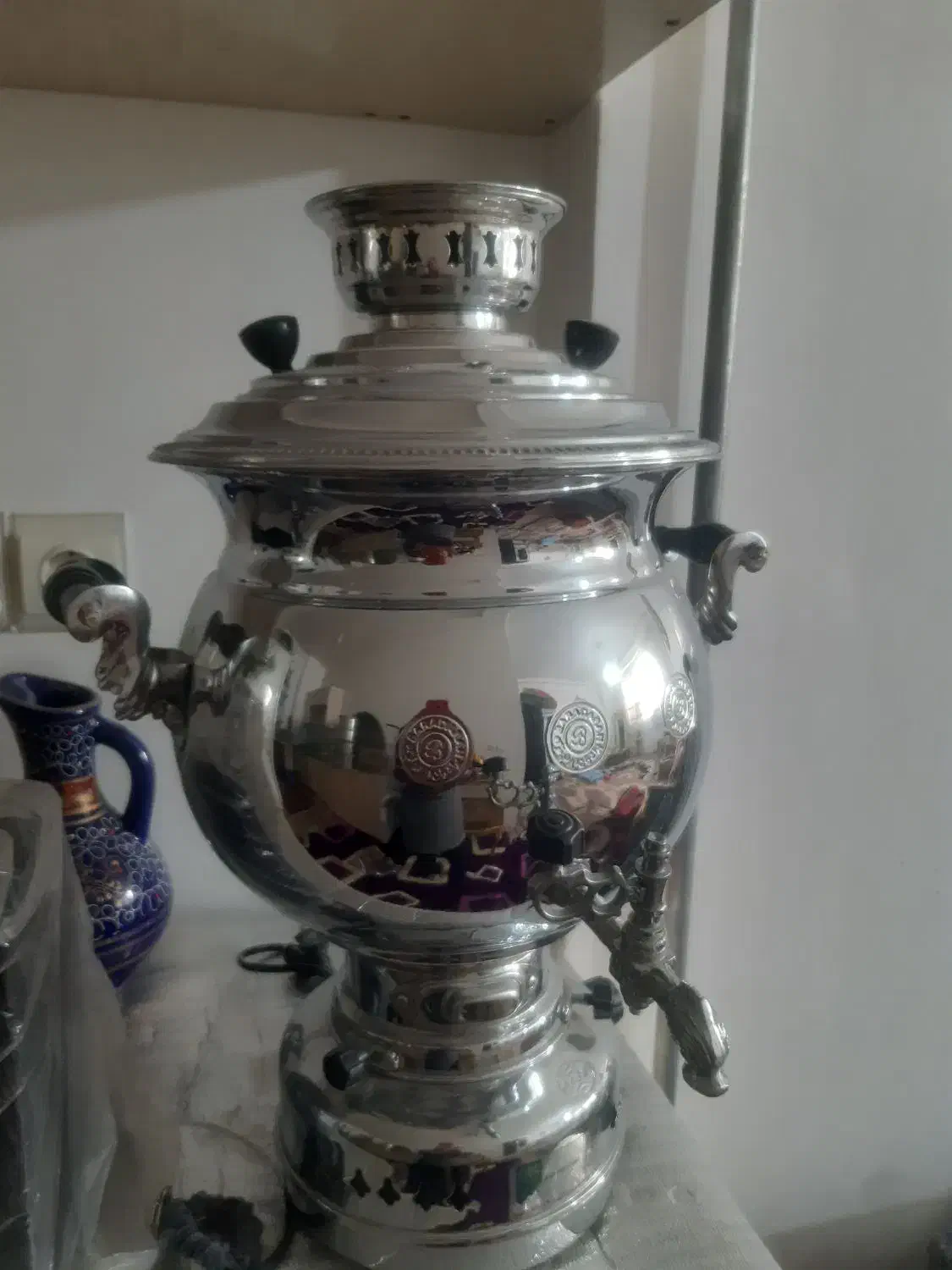 سماور گازی ۱۵ لیتری|سماور، چای‌ساز، قهوه‌ساز|میاندوآب, |دیوار