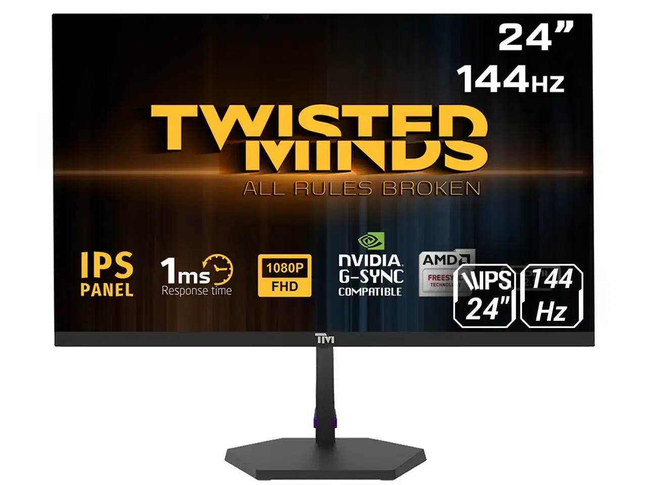 مانیتور گیمینـگ ۲۴ اینچ TWISTED MINDS|قطعات و لوازم جانبی رایانه|بجنورد, |دیوار