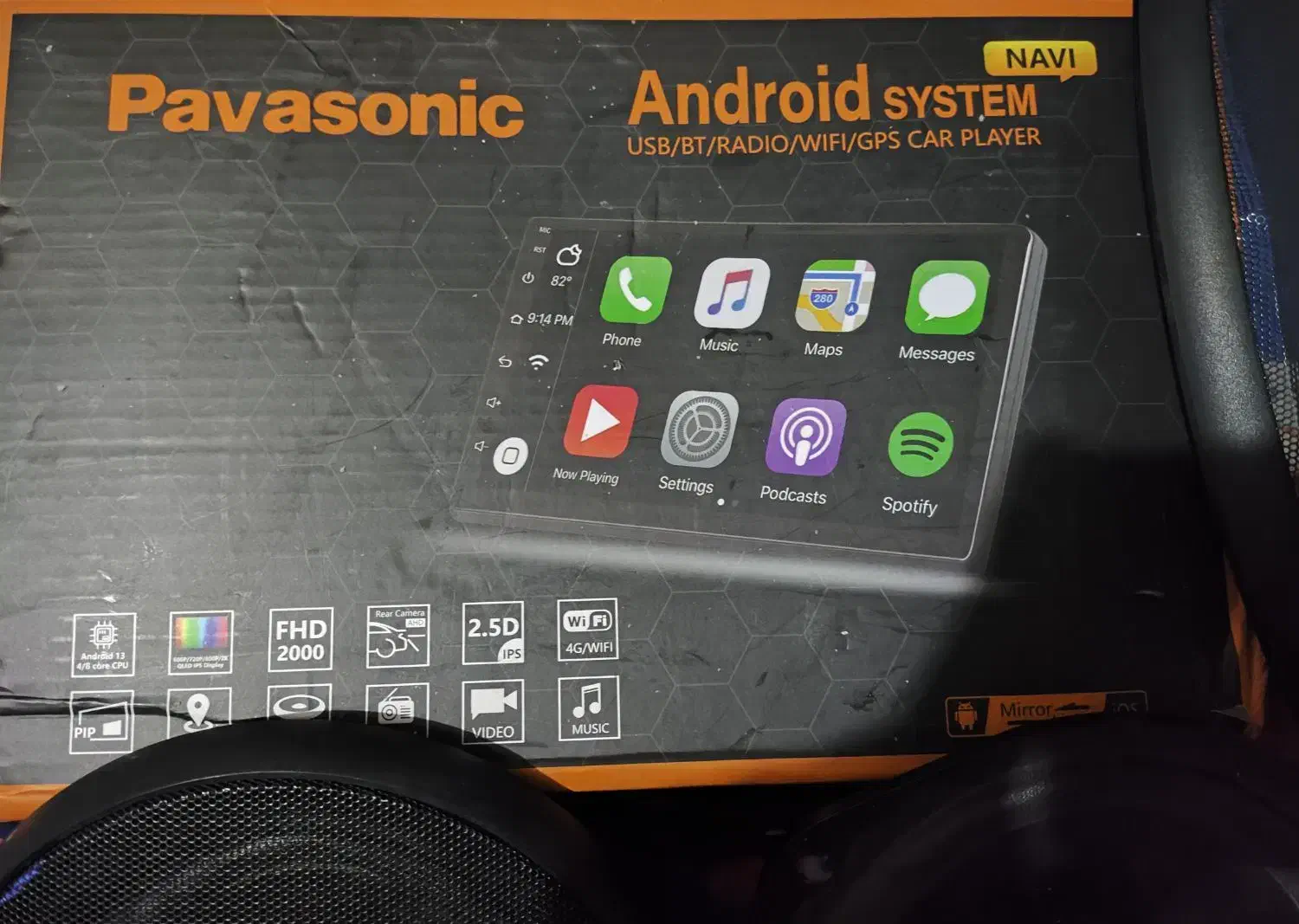 مانیتور ساینا ۹اینچ  یک جفت باند ۶۹۳۰ ویتنام|قطعات یدکی و لوازم جانبی|رباط‌کریم, حکیم آباد|دیوار