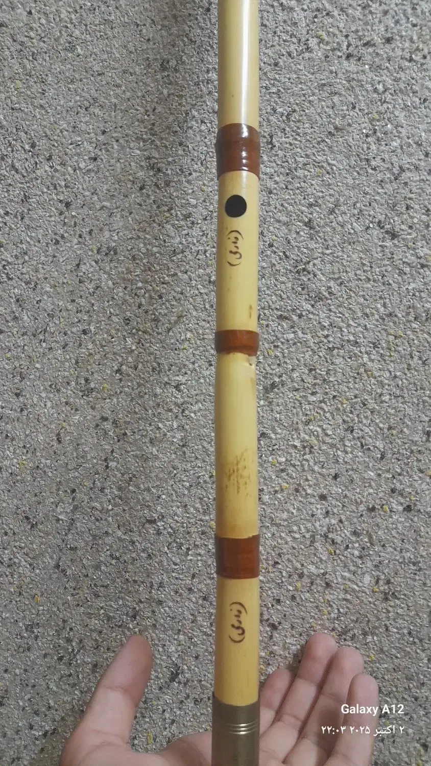 نی هفت بند دومهر زارعی|سازهای سنتی|قم, آذر (نکویی)|دیوار