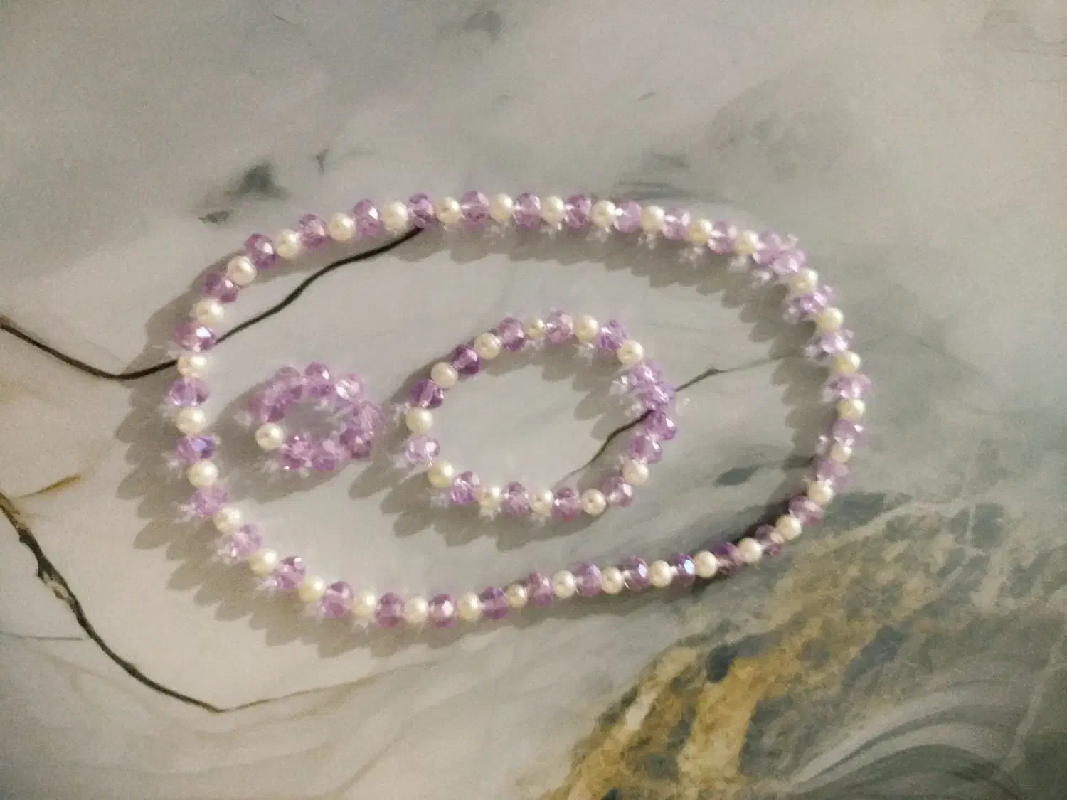 ست گردنبند و دستبند و انگشتر|بدلیجات|دورود, |دیوار