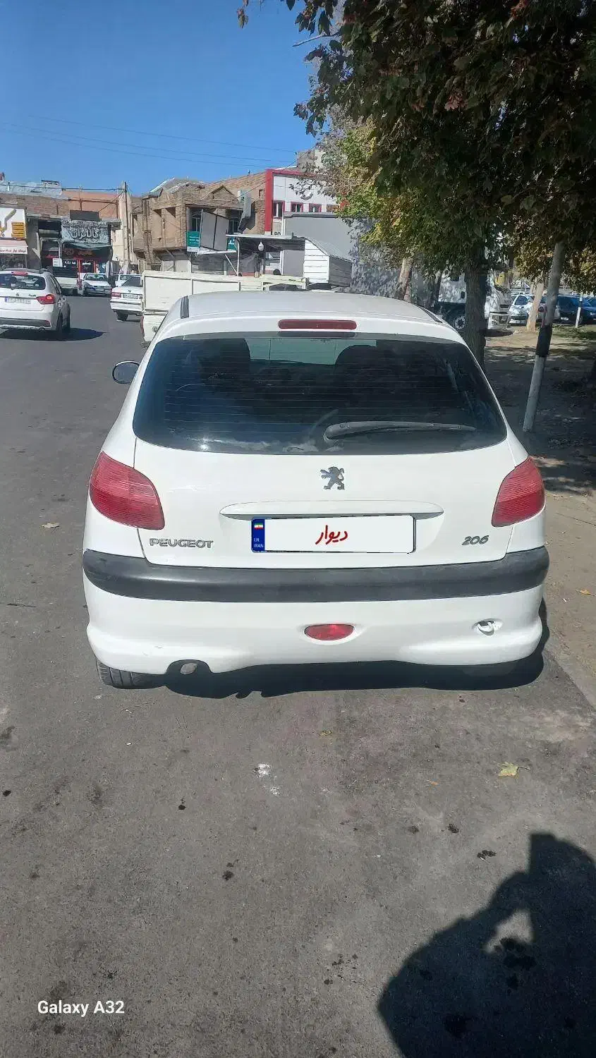 پژو۲۰۶ تیپ۲|خودرو سواری و وانت|ارومیه, |دیوار