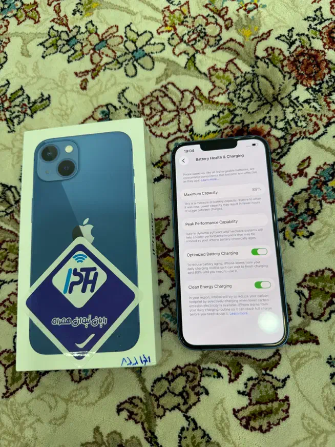 ایفون ۱۳ نرمال ۱۲۸ گیگ نو نو ۳ ماه گارانتی CH/A|موبایل|تهران, چیتگر جنوبی|دیوار