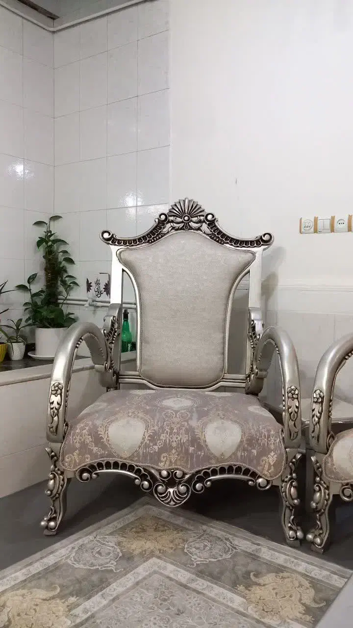 فروش مبل دسته چوبی|مبلمان خانگی و میز عسلی|ملایر, |دیوار