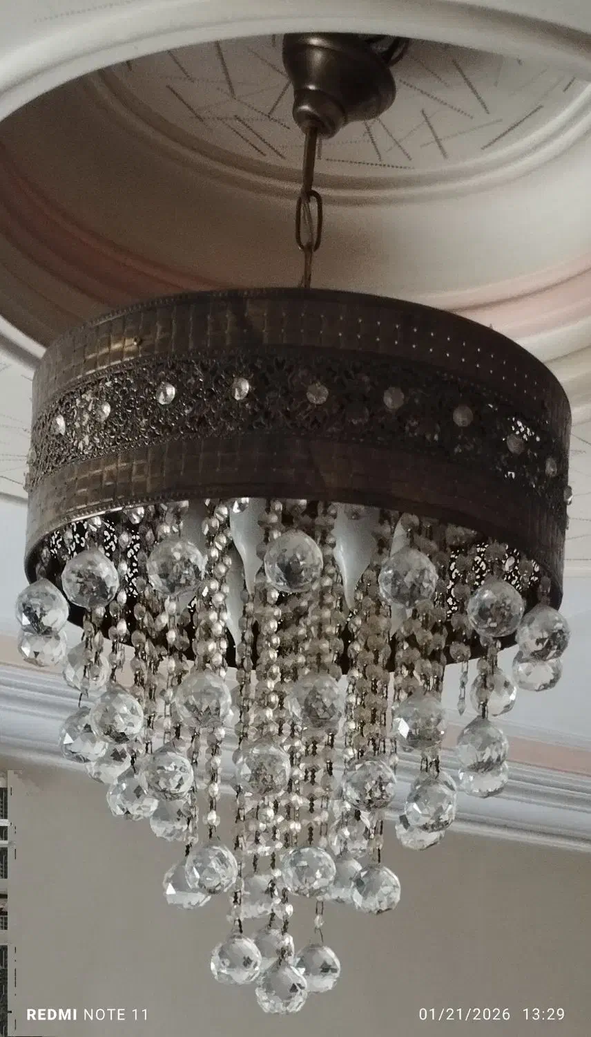 دو عدد لوستر|لوستر و چراغ آویز|ورامین, ورامین|دیوار